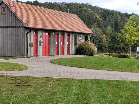 Parken am See Toiletten