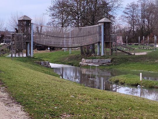 Geburtstag für Jungs auf dem Römer - und Germanenspielplatz Altmühlsee