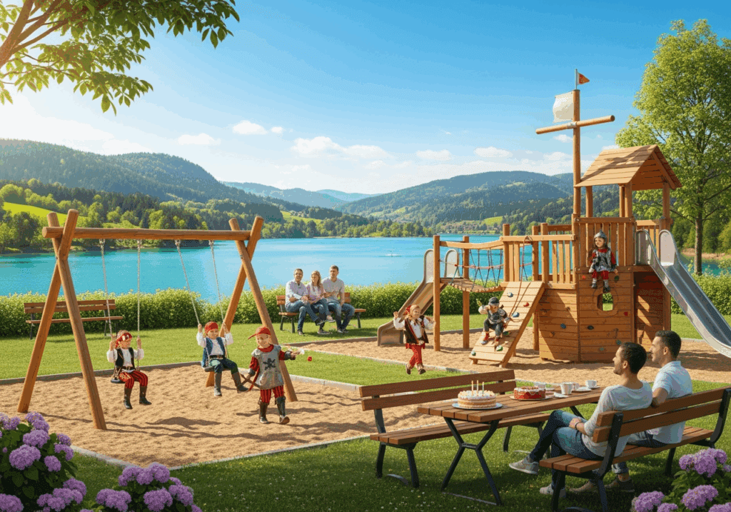 Kindergeburtstag Spielplatz Fränkisches Seenland - Professionelle Planung ohne Stress
